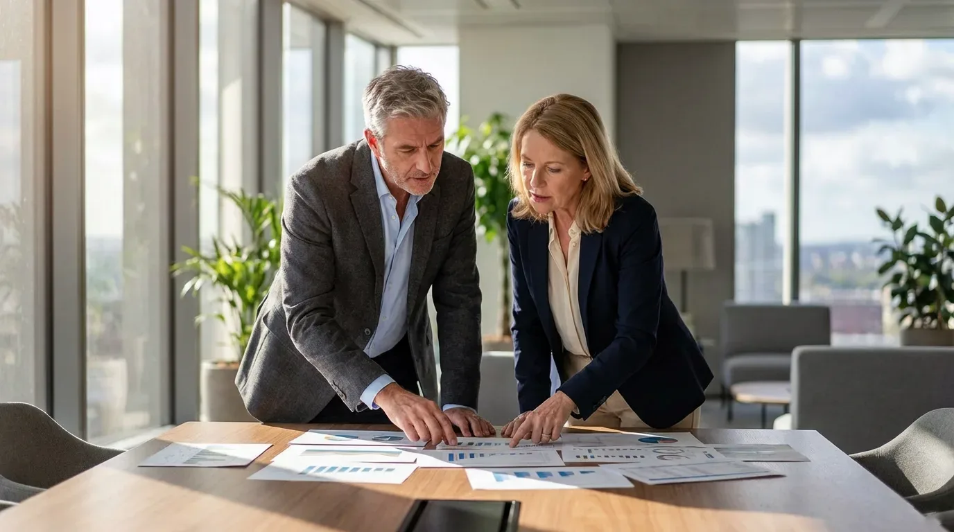 Senior Berater bei der strategischen Planung